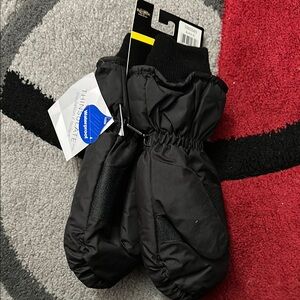 Black Waterproof Mittens